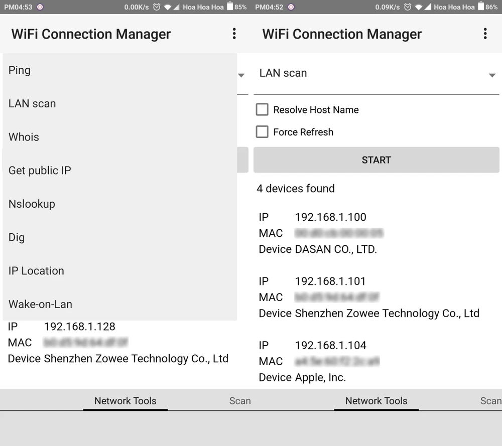 WiFi Connection Manager