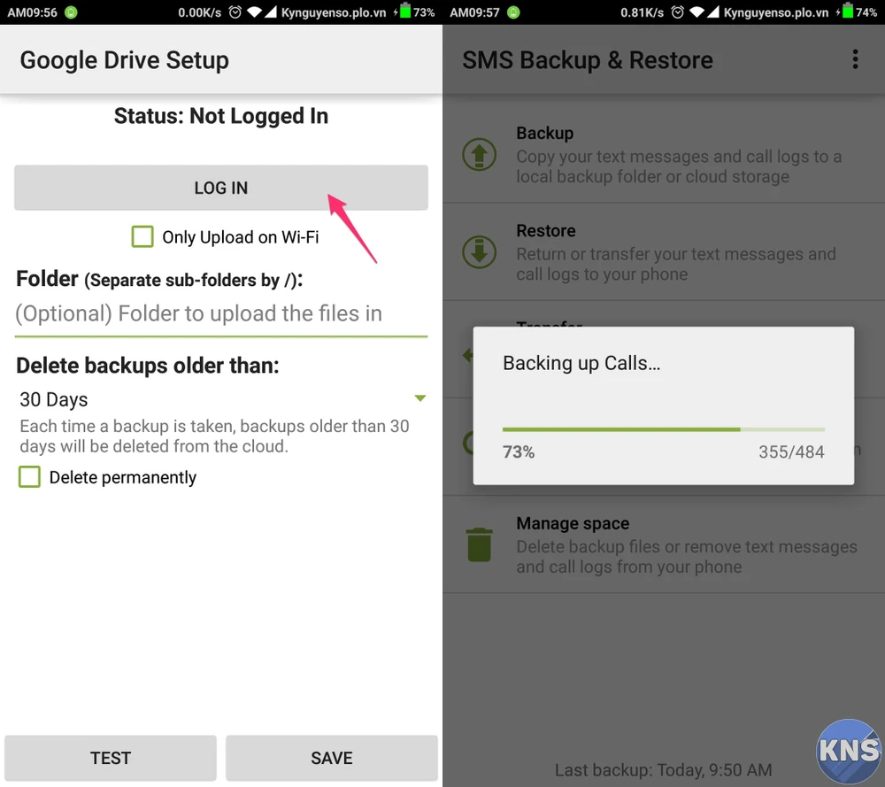 SMS Backup & Restore