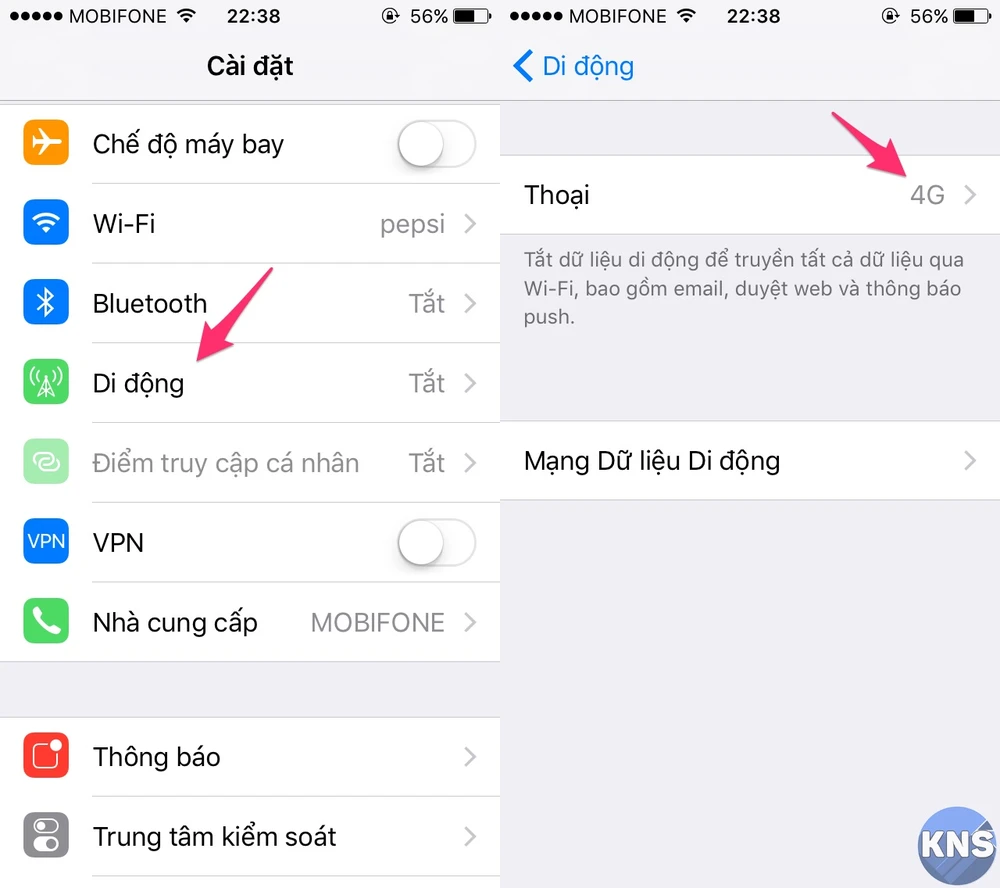 mạng 4g
