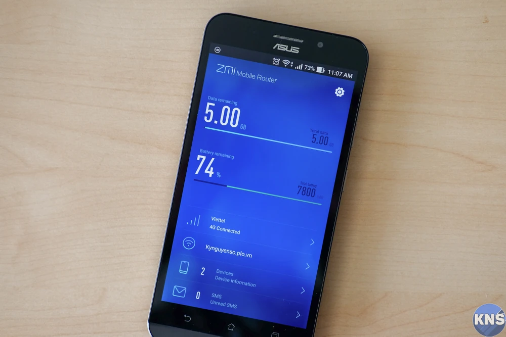 Cục phát wifi ZMI MF855