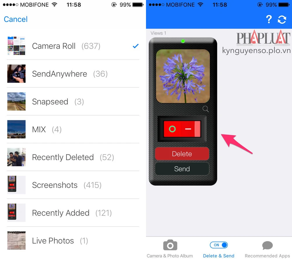 Mẹo lấy lại hình ảnh đã gửi trên Facebook Messenger
