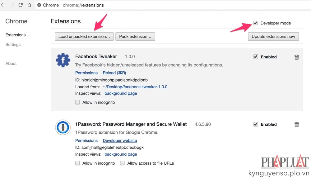 Cách thêm nút Dislike cho Facebook Messenger