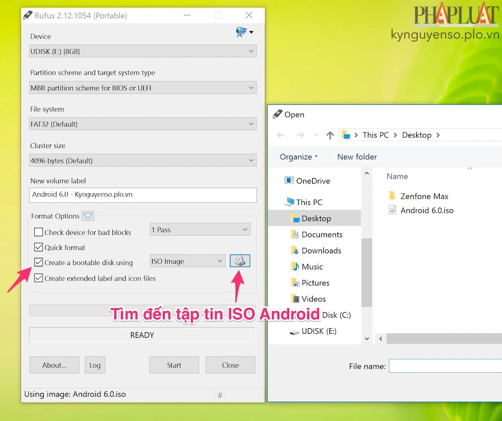 Cách chạy Android 6 trực tiếp trên USB