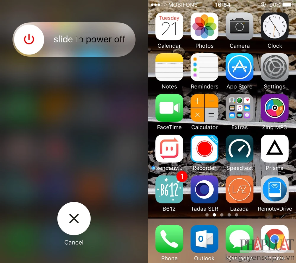 Sửa lỗi nút Home trên iPhone bị đơ