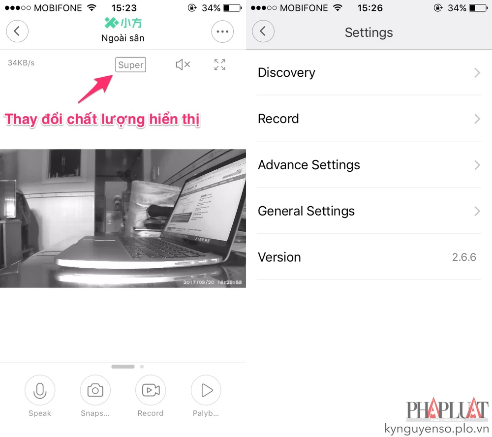 ‘Mắt thần’ giá rẻ giúp bạn giám sát nhà cửa từ xa 