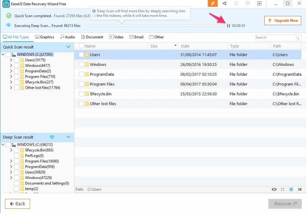 Thủ thuật khôi phục dữ liệu đã xóa trên ổ cứng và USB