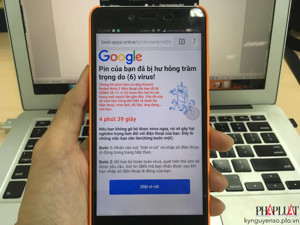 6 dấu hiệu cho thấy smartphone đã dính mã độc