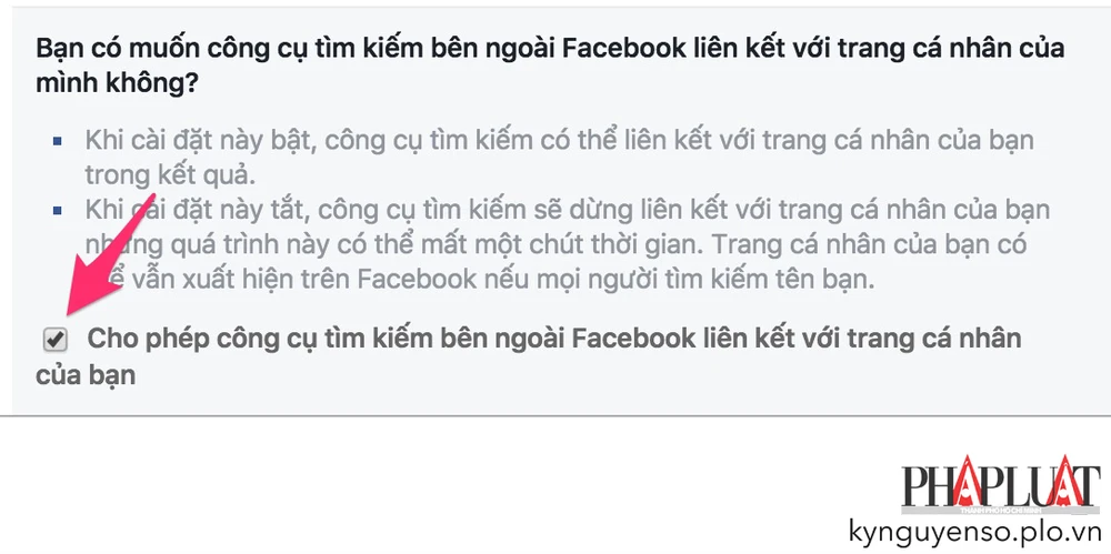 Mẹo để người khác không tìm thấy bạn trên Facebook