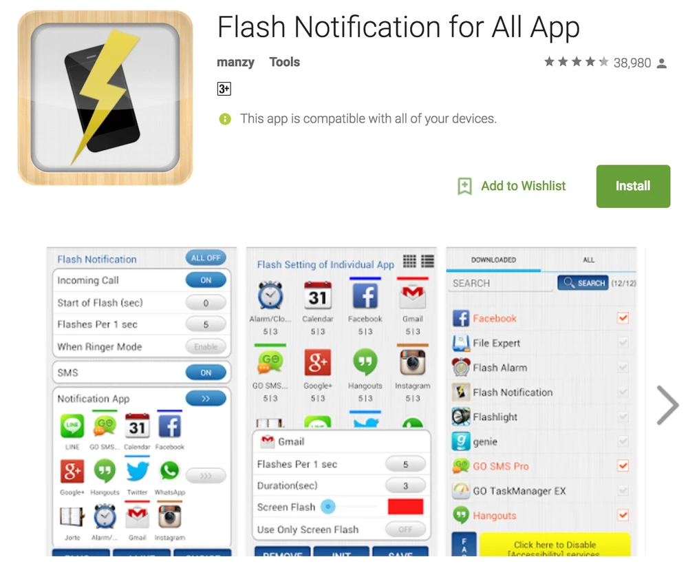 3 cách giúp tự bật đèn flash khi có người gọi đến ảnh 2 3 cách giúp tự bật đèn flash khi có người gọi đến ảnh 2