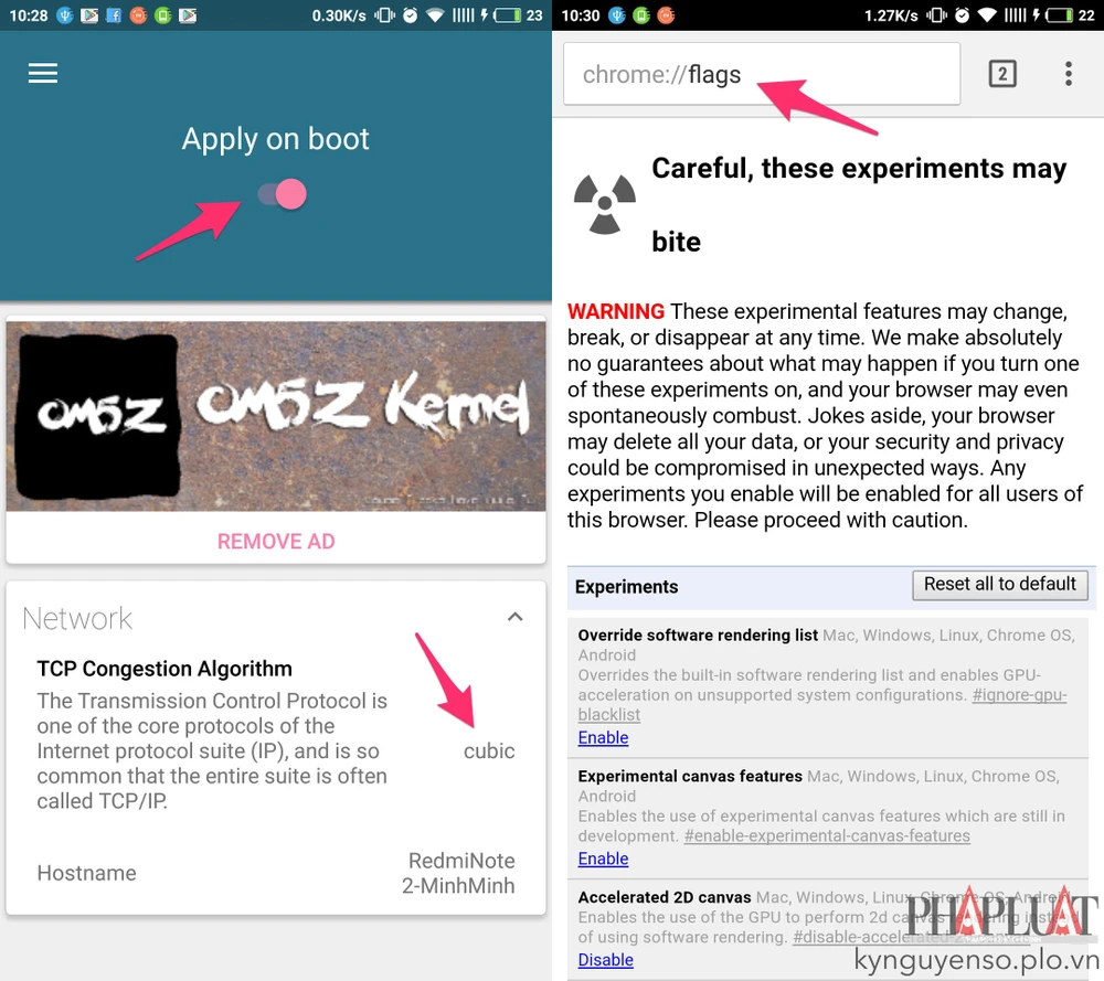 Thủ thuật tăng tốc lướt web trên smartphone