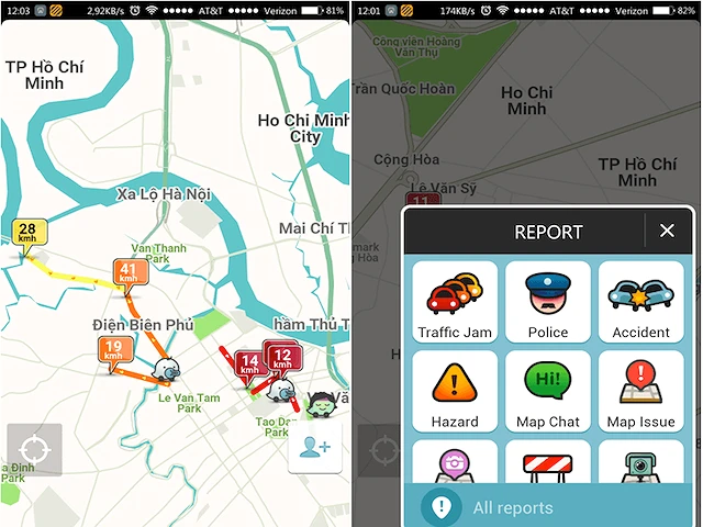 3 ứng dụng giúp né đường kẹt xe