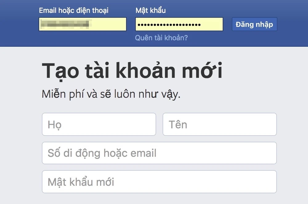 Cách tìm lại mật khẩu Facebook ảnh 4 Cách tìm lại mật khẩu Facebook ảnh 4