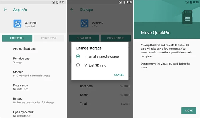 5 cách chuyển ứng dụng sang thẻ nhớ