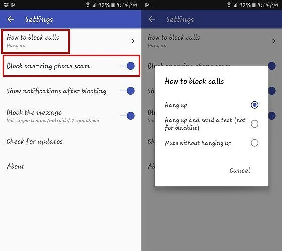 Cách chặn hoàn toàn các cuộc gọi quấy rối