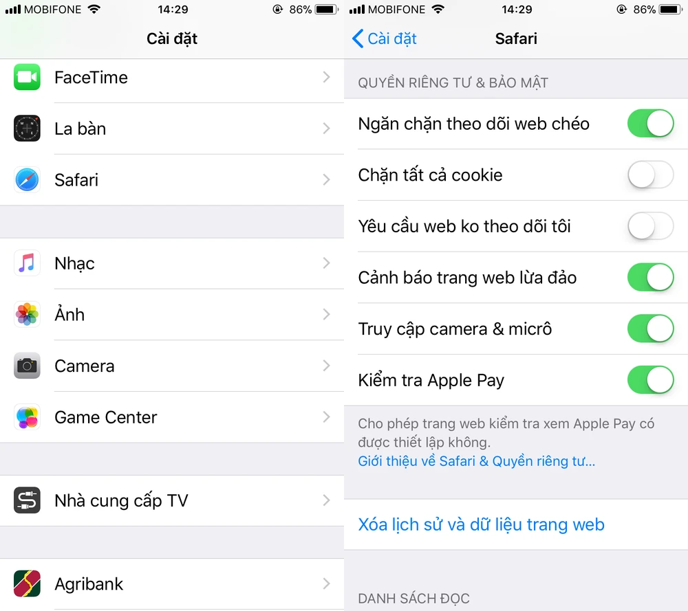 7 cách tăng tốc độ lướt web trên iPhone