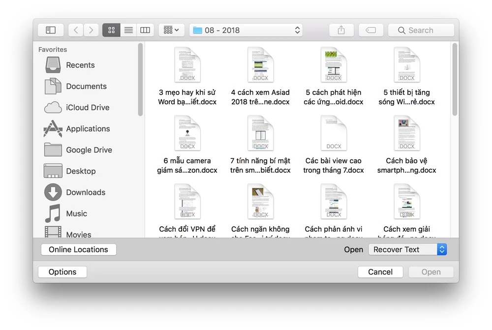 3 mẹo hay khi sử Word bạn nên biết