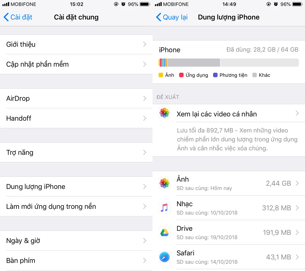 6 cách tăng tốc iPhone sau khi nâng cấp iOS 12