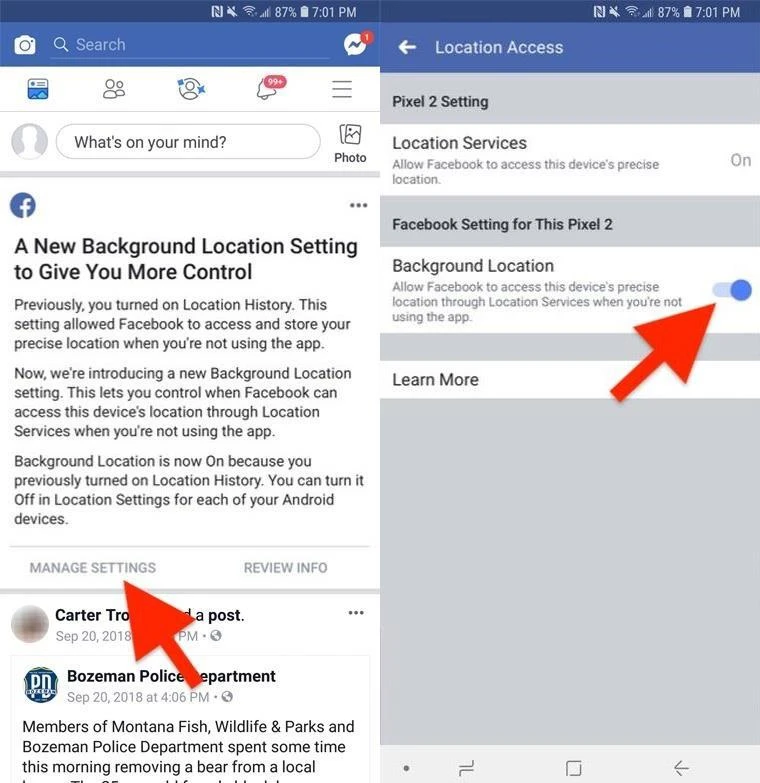 Cách ngăn chặn Facebook theo dõi vị trí của bạn