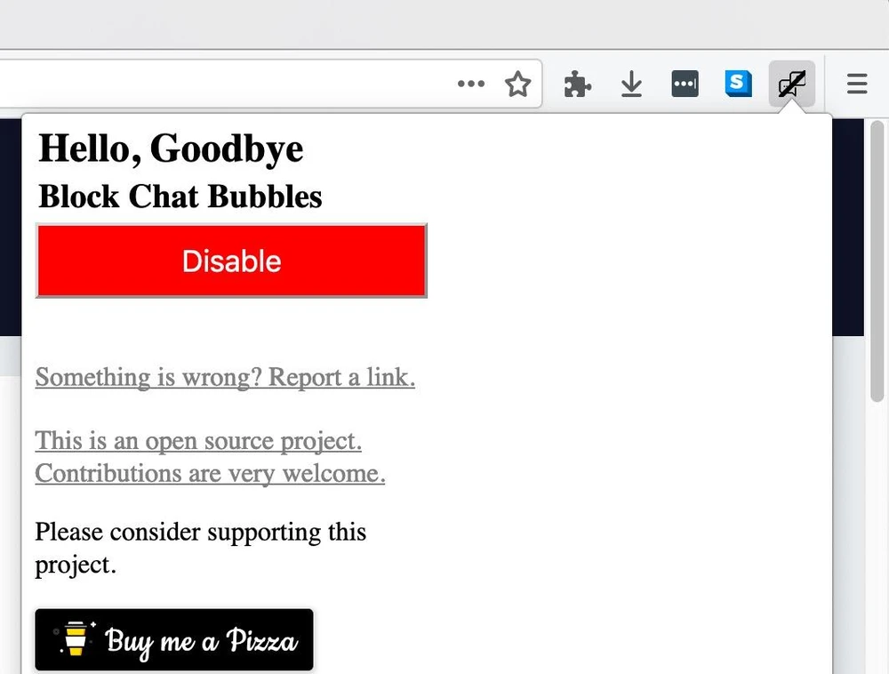 Cách chặn cửa sổ trò chuyện tự động bật lên