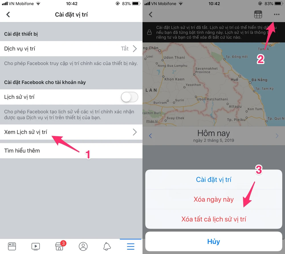 2 cách ngăn chặn Facebook theo dõi vị trí