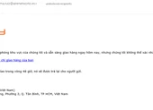 Mạo danh đơn vị giao hàng phát tán mã độc