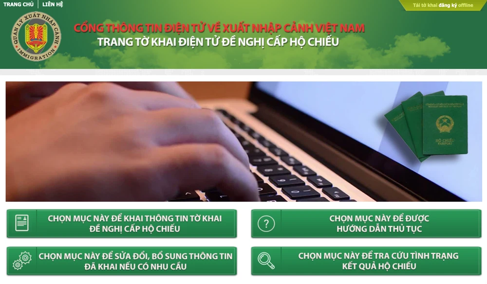 Hướng dẫn chi tiết cách đăng kí hộ chiếu trong vòng 5 phút