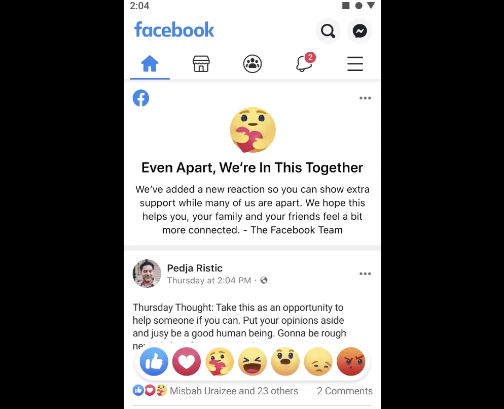 facebook-care-reaction