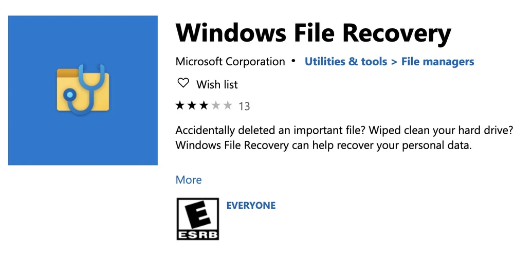 windows-file-recovery