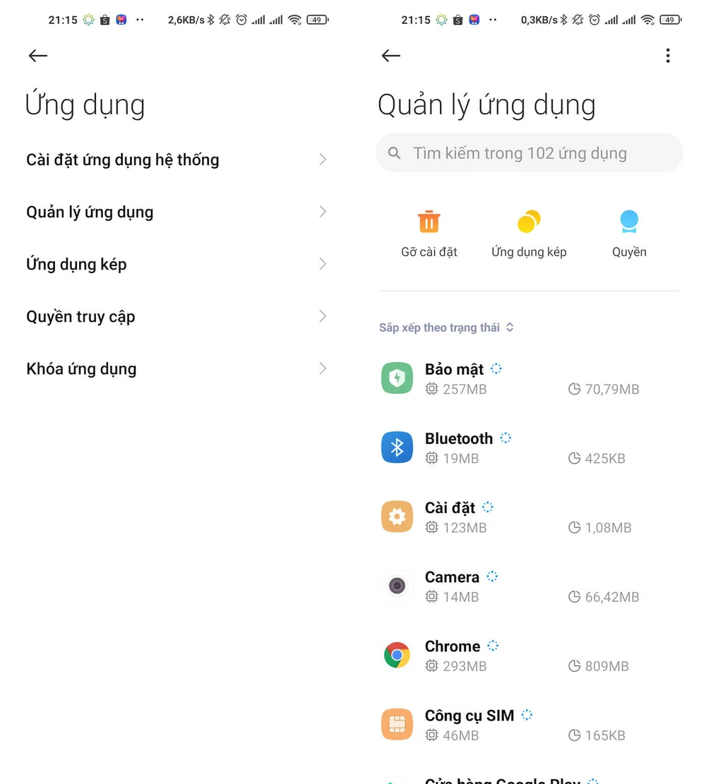 go-cai-dat-cac-ung-dung-dang-ngo