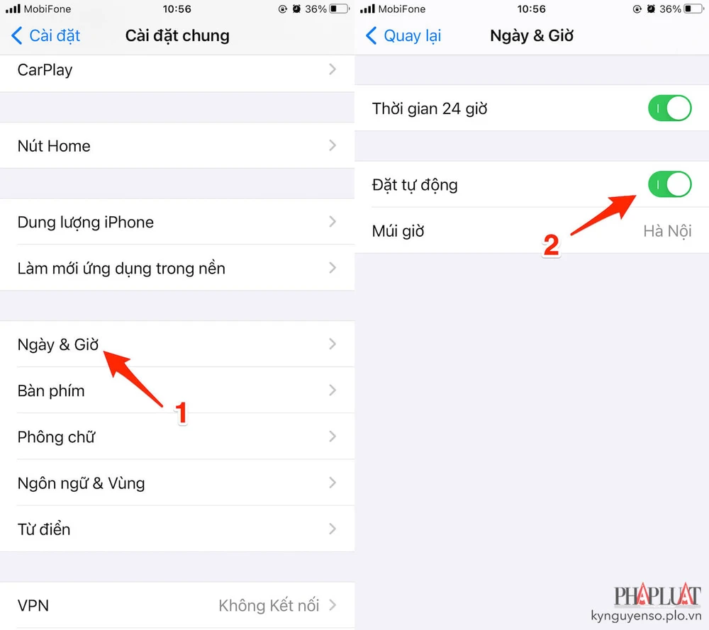 thiet-lap-ngay-gio-tu-dong-tren-iphone