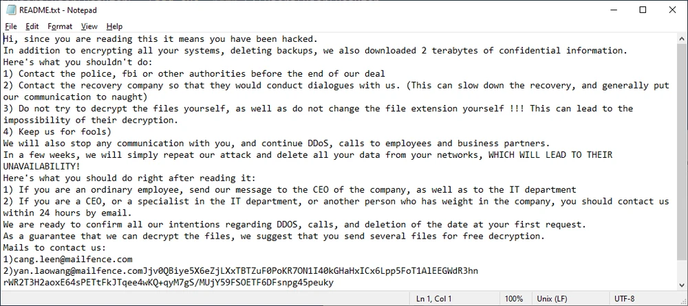mã độc Yanluowang