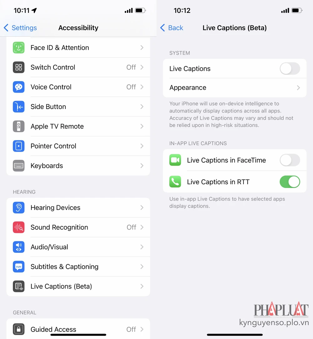 Dịch nội dung trực tiếp nội dung trong video, âm thanh. Ảnh: MINH HOÀNG