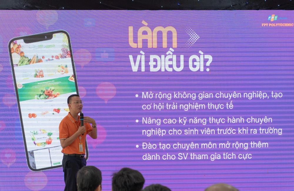 Thầy Nguyễn Phạm Hoàng Huy - Chủ nhiệm bộ môn TMĐT FPT Polytechnic