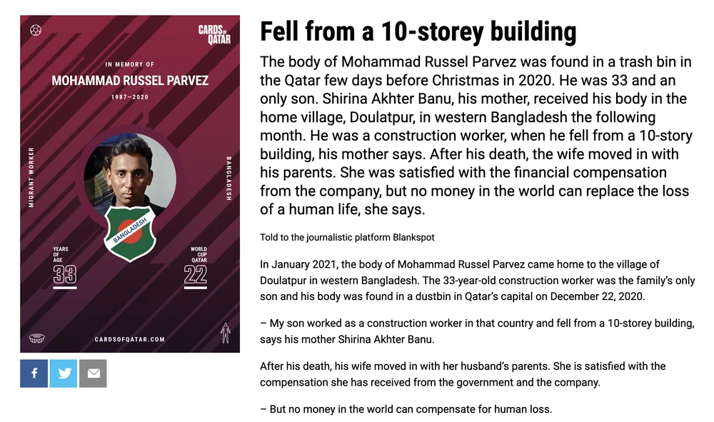 Không có đồng tiền nào trên thế giới này có thể bù đắp cho những mất mát của con người. Ảnh: TIỂU MINH