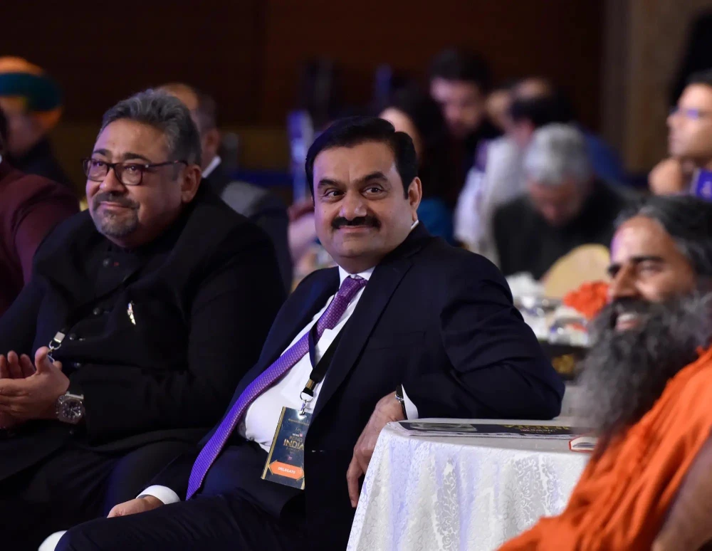 Chủ tịch kiêm người sáng lập Tập đoàn Adani Gautam Adani. Ảnh: Sanjeev Verma/Hindustan Times
