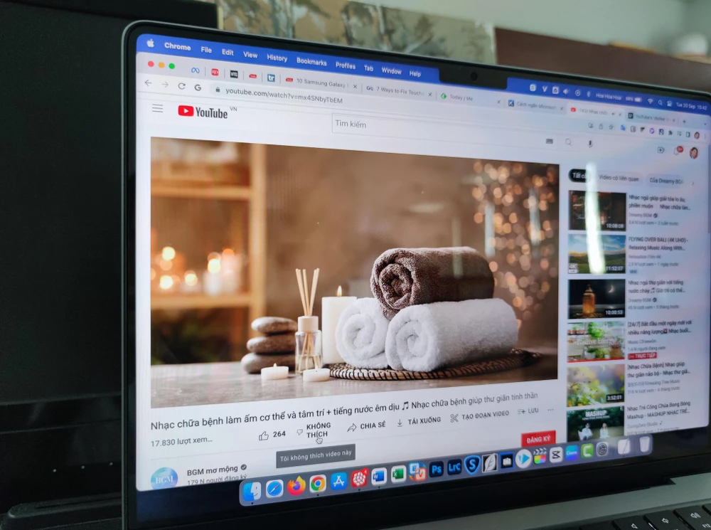 Nút dislike (không thích) không ngăn chặn hiệu quả các video không mong muốn. Ảnh: TIỂU MINH