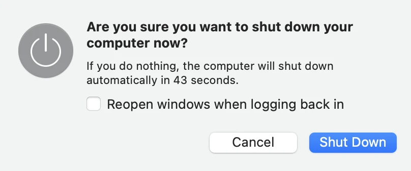 Tùy chọn cho phép mở lại các ứng dụng cũ khi người dùng đăng nhập lại. Ảnh: TIỂU MINH
