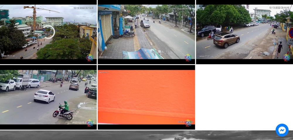 Theo dõi camera giám sát tại Đà Nẵng. Ảnh: MINH HOÀNG