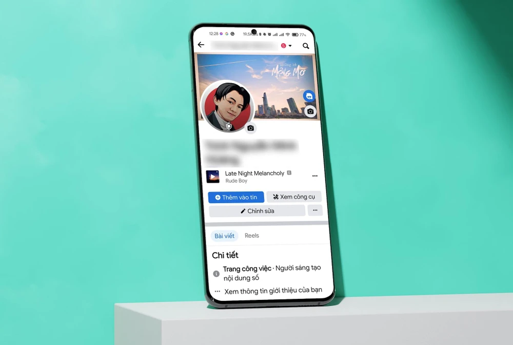Kiếm tiền bằng tài khoản Facebook cá nhân. Ảnh: MINH HOÀNG