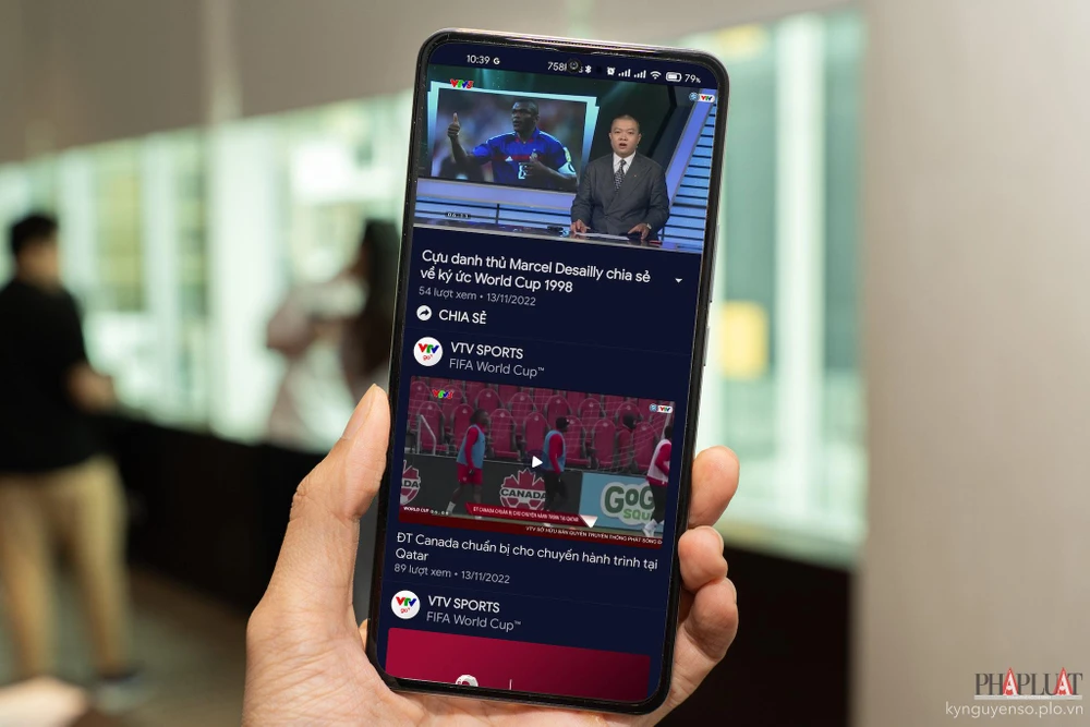 cach-xem-world-cup-tren-dien-thoai Cách xem World Cup 2022 trên điện thoại mọi lúc mọi nơi. Ảnh: MINH HOÀNG