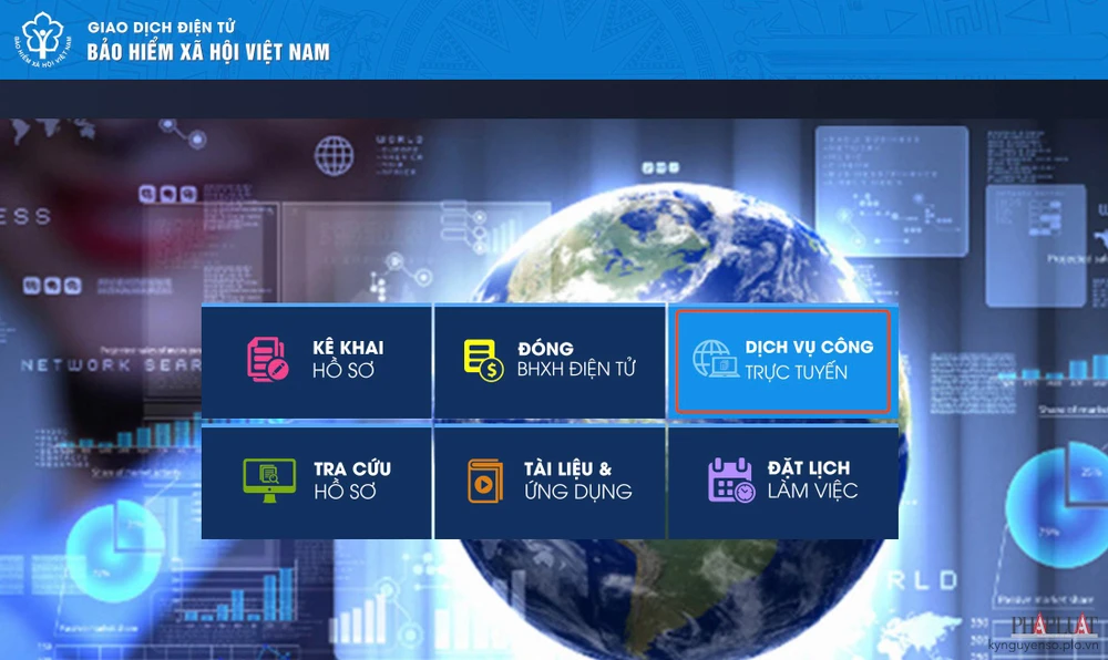 Truy cập vào Cổng thông tin điện tử Bảo hiểm Xã hội Việt Nam và đăng nhập bằng tài khoản tương ứng. Ảnh: MINH HOÀNG