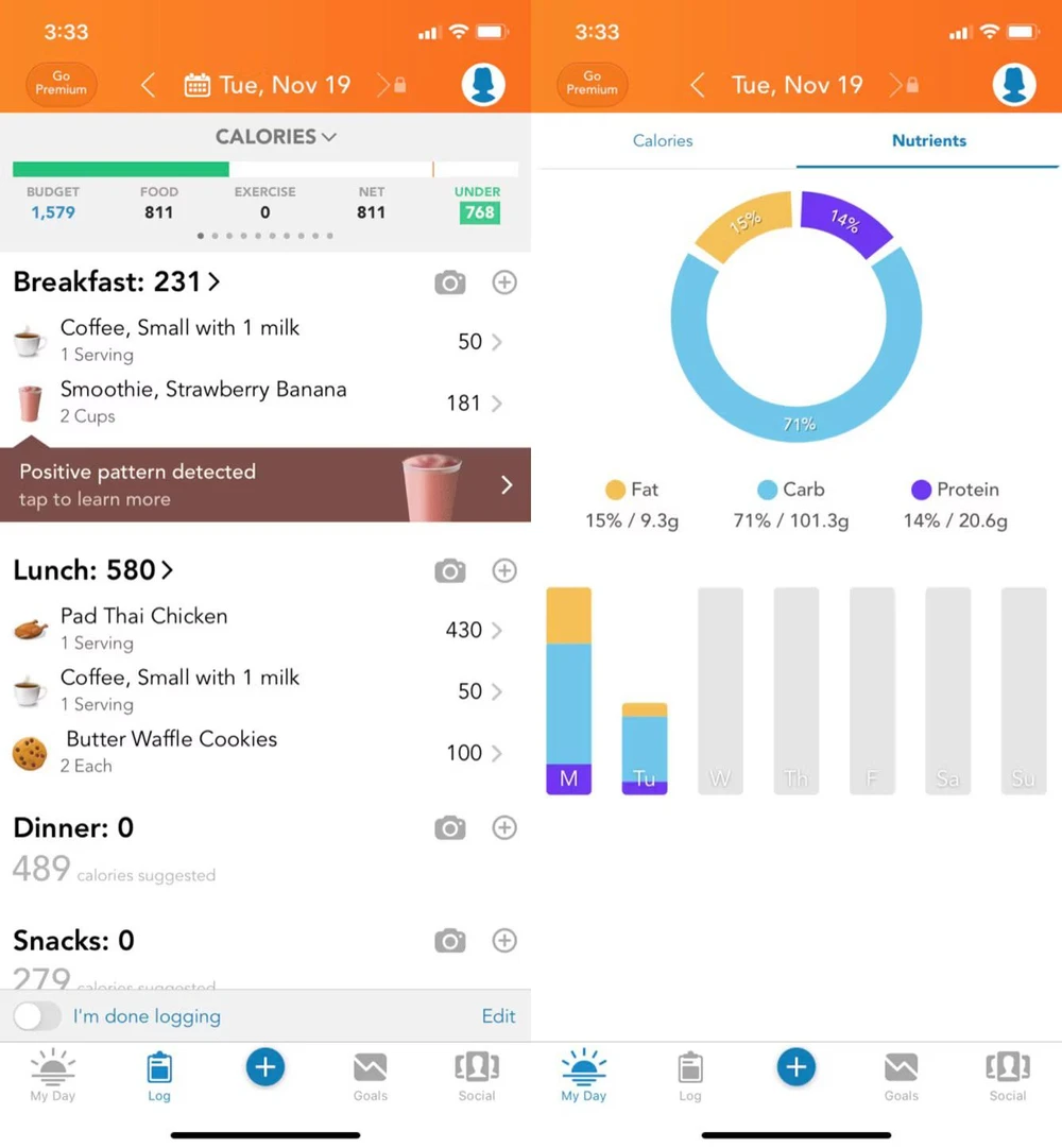 lên kế hoạch giảm cân với lose it