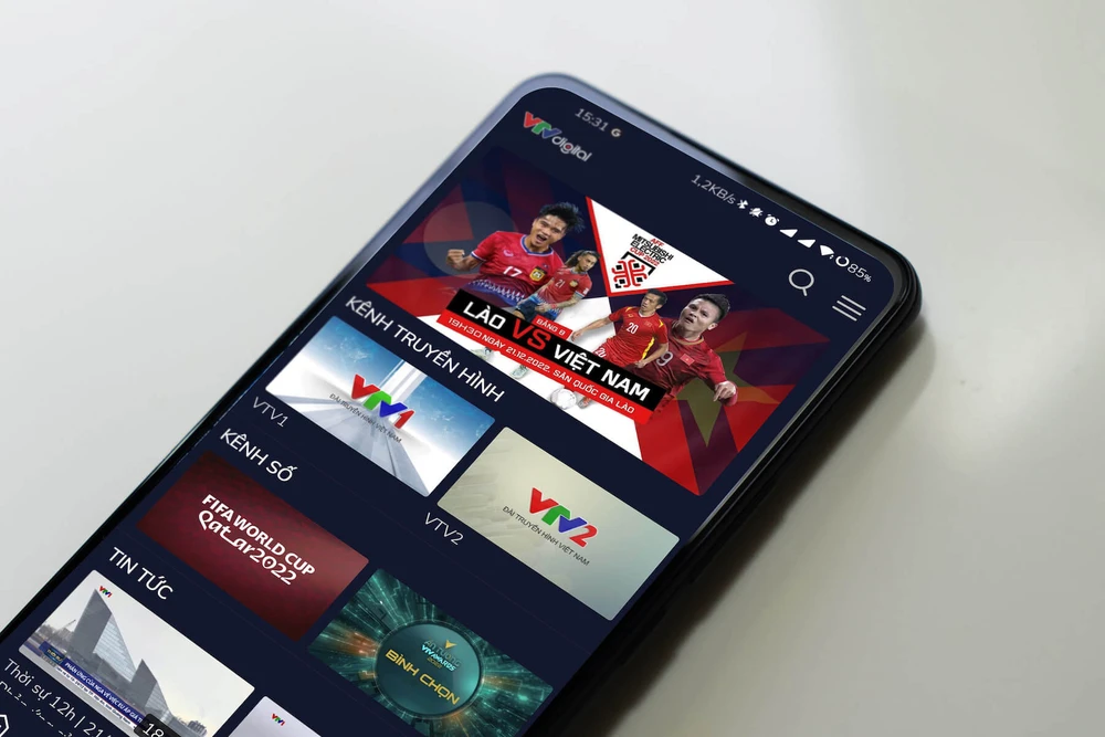 Cách xem AFF Cup 2022 trên điện thoại. Ảnh: TIỂU MINH