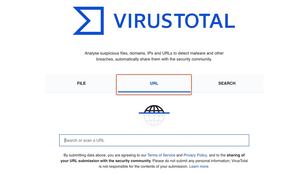 Kiểm tra liên kết trang trước khi truy cập. Ảnh: TIỂU MINH