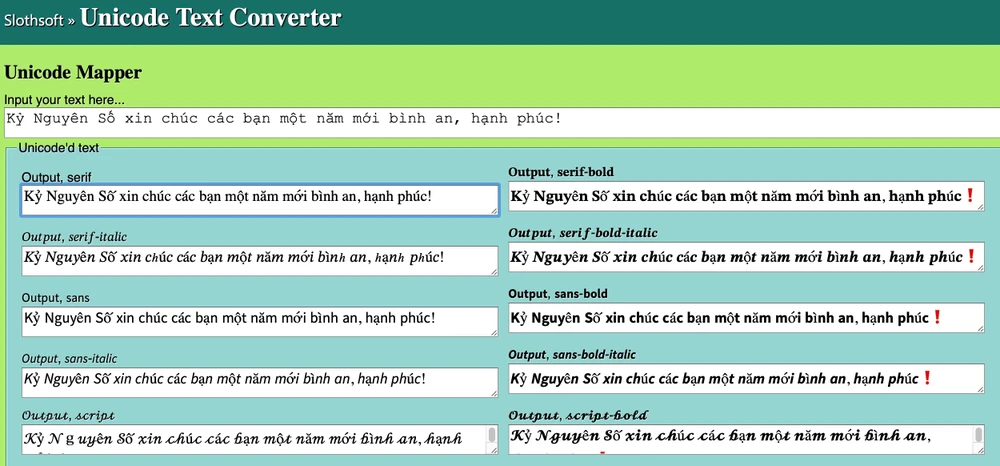 Cách viết chữ in đậm, in nghiêng để đăng tải lên Facebook. Ảnh: MINH HOÀNG