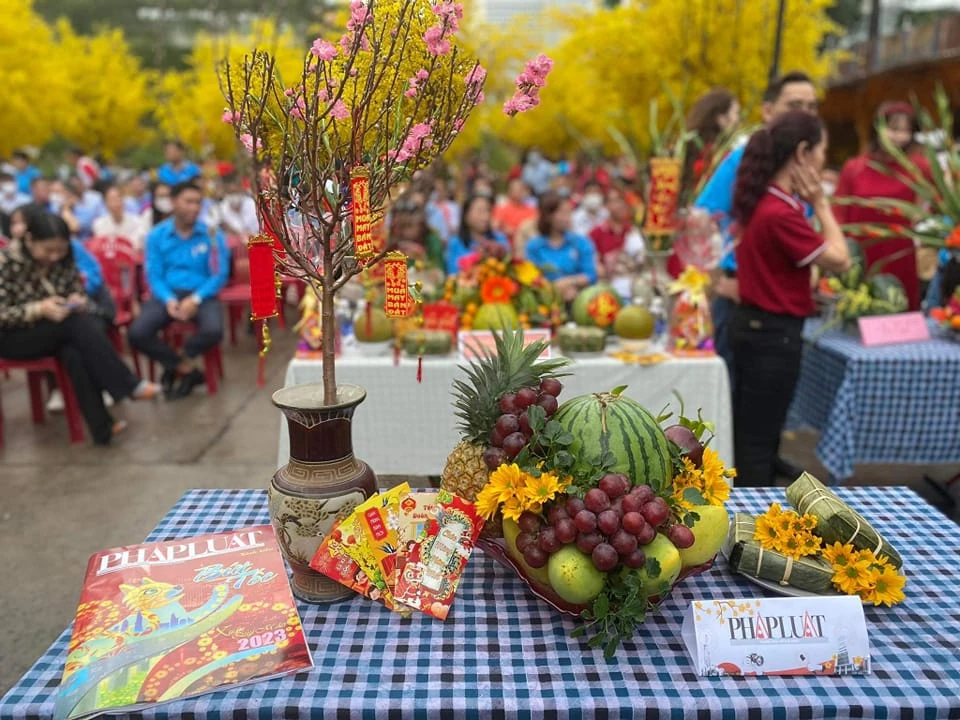 Cách trang trí mâm ngũ quả ngày tết được nhiều người quan tâm. Ảnh: THANH TRANG