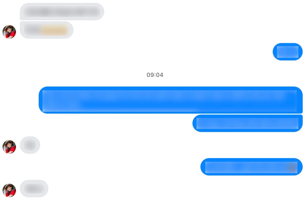 Xóa những tin nhắn quan trọng. Ảnh: TIỂU MINH