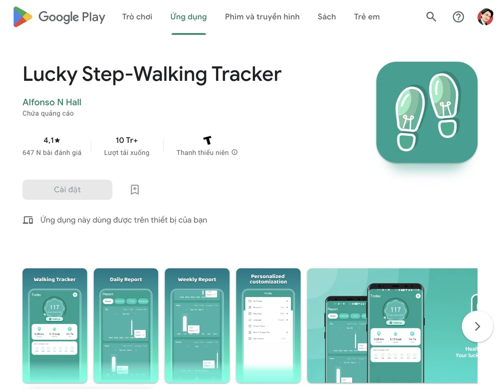 Các ứng dụng này hiện vẫn còn tồn tại trên Google Play. Ảnh: TIỂU MINH