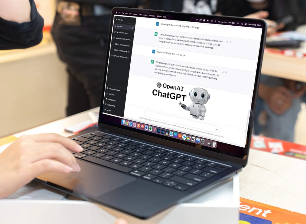 OpenAI ra mắt phiên bản trả phí ChatGPT Plus sau khi có 100 triệu người dùng. Ảnh: TIỂU MINH