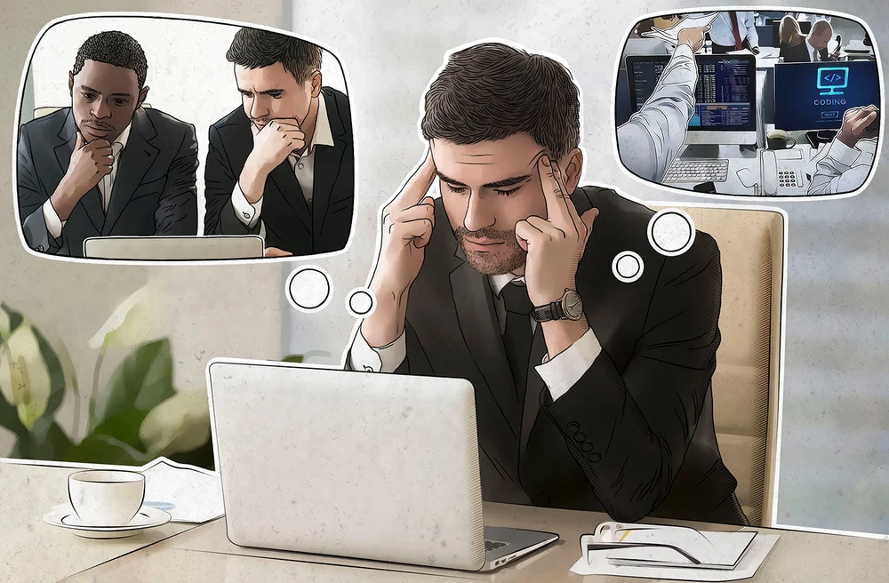 Nhân viên bất cẩn, thiếu hụt kiến thức bảo mật là nguyên nhân khiến các công ty thuê dịch vụ bảo mật bên ngoài. Ảnh: Kaspersky